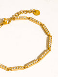 Tamsin CZ Tennis Chain Bracelet