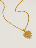 Valea CZ Heart Pendant Necklace