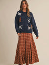 In the Doghouse Cardigan in Navy