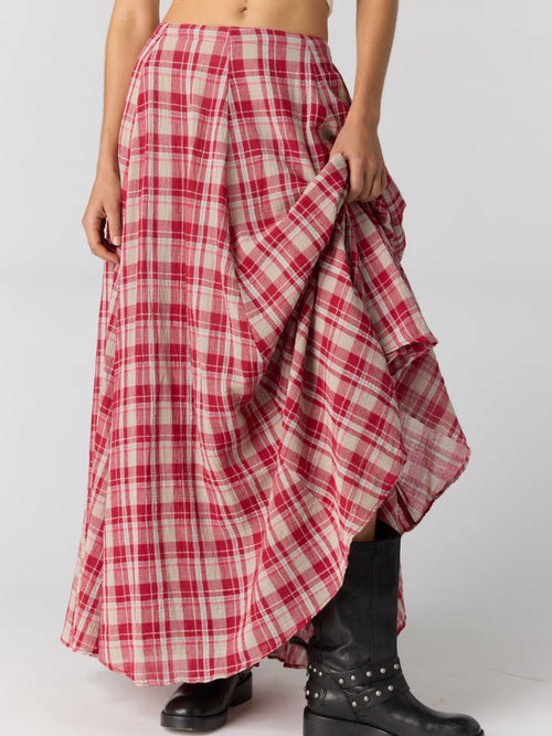 Ives Maxi in Cherry Combo