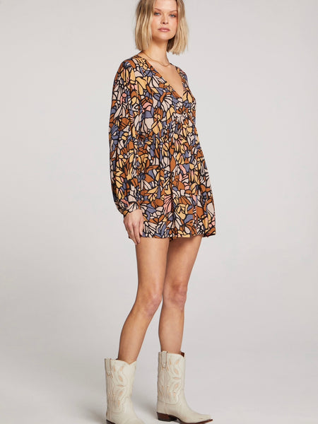 Kaia Romper in Multi Print