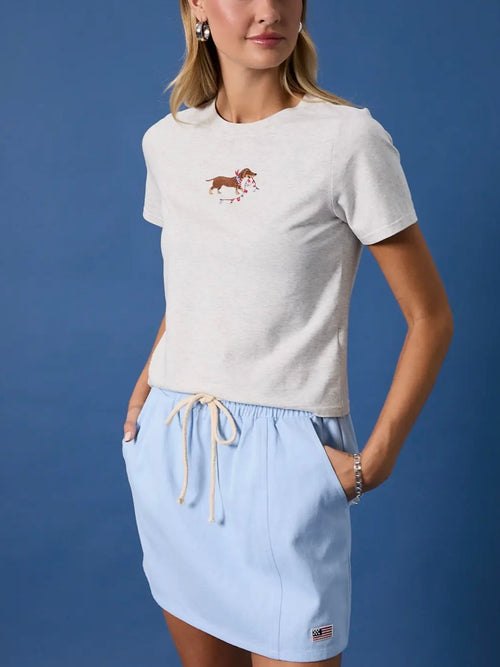 America's Bestie Tee in Melange