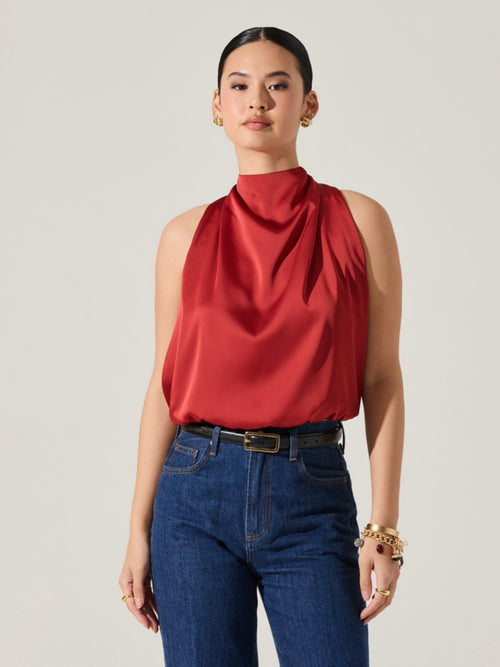 Joleisa Top in Rust