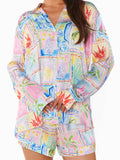 Early Riser PJ Set in Soleil Silky