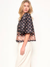 Minori Top in Charcoal Frost