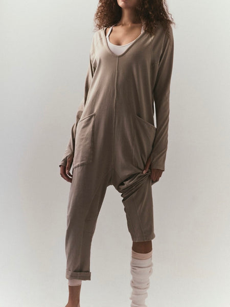 Hot Shot Long Sleeve Onesie in Sage Stone