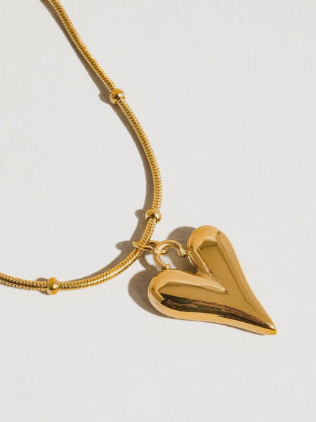 Kara Padlock Charm Necklace