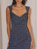 Deep Blue Sea Maxi Dress in Navy