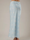 Dotted & Tee'd Skirt in Light Blue