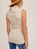 Straight Shooter Turtleneck Tank in Ivory