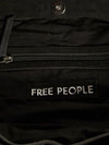 Suzie Suede Slouch Tote in Black