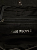 Suzie Suede Slouch Tote in Black