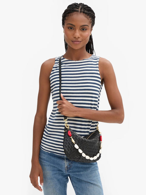 Shortie Strap in Pearl Multi Charm