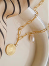 Isaline Coin Chain Necklace