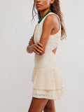 Slow Burn Lace Mini in Natural Combo
