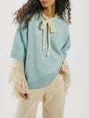 Margot Sweater Tee in Angel Falls Melange