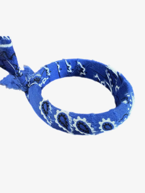 Bandana Bangle in Blue