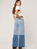 Studio Flare Chevron in Light Vintage Indigo