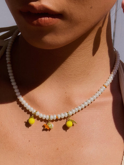 Erwin Lemon Pearl Necklace