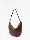 Lune Bag in Pierre Python