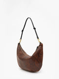 Lune Bag in Pierre Python