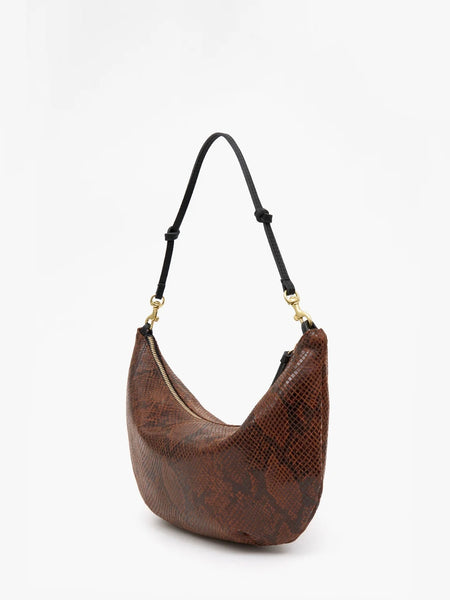 Lune Bag in Pierre Python