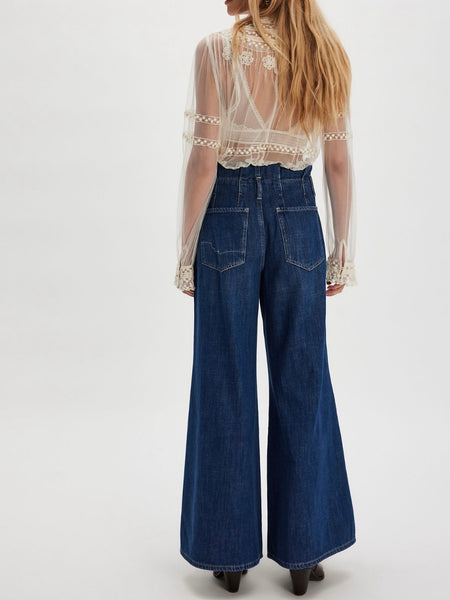 Forager Super Wide Leg Jeans in Nomad
