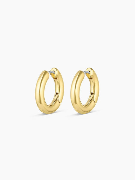 Lou Hoops in Gold