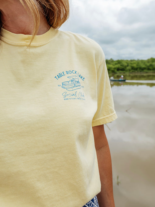 TRL Established Tee in Butter Yellow
