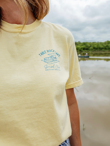 TRL Established Tee in Butter Yellow