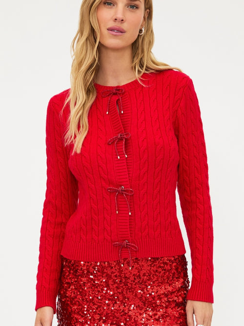 Ally Cardigan in Peppermint