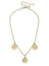 Coin Drop Necklace