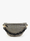 Grande Fanny in Black & Cream Woven Checker