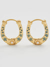 Horseshoe Hoop Earrings