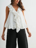In Outer Lace Blouse in Ivory