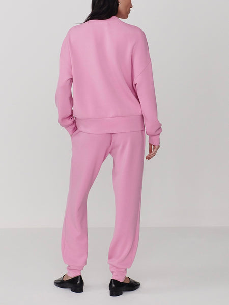 The Slim Cuff Pant 27.5 in Moonlite Mauve