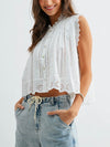 Countryside Cotton Blouse in White