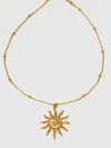 Taiyo Boho Sun Necklace