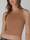 Vintage Vibes Tank in Terracotta