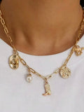 Hey Cowgirl Charm Necklace