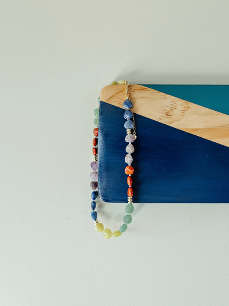 Florence Oval Drop Hoops