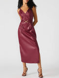 Kailey Dress in Cordovan