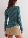 Good Good Turtle Stripe in Rainforest Combo