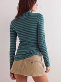 Good Good Turtle Stripe in Rainforest Combo