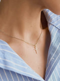 Tirza Small Cross Necklace