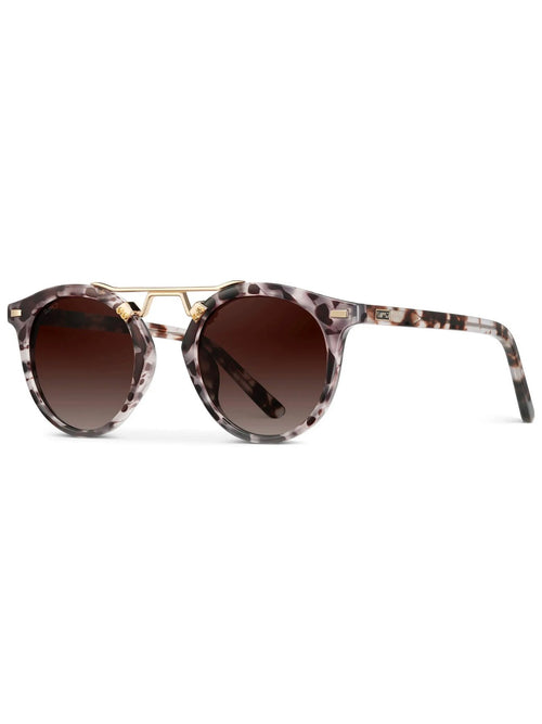 Skyler Sunnies in Beige Tortoise & Brown