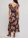 Forsythia Maxi in Deep Fudge Combo