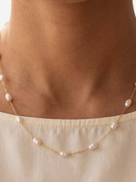 Pearl Chain Necklace