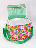 Checker Stars Cooler Bag