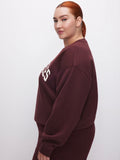 Brushed Fleece Graphic Crew Sweatshirt Los Angeles